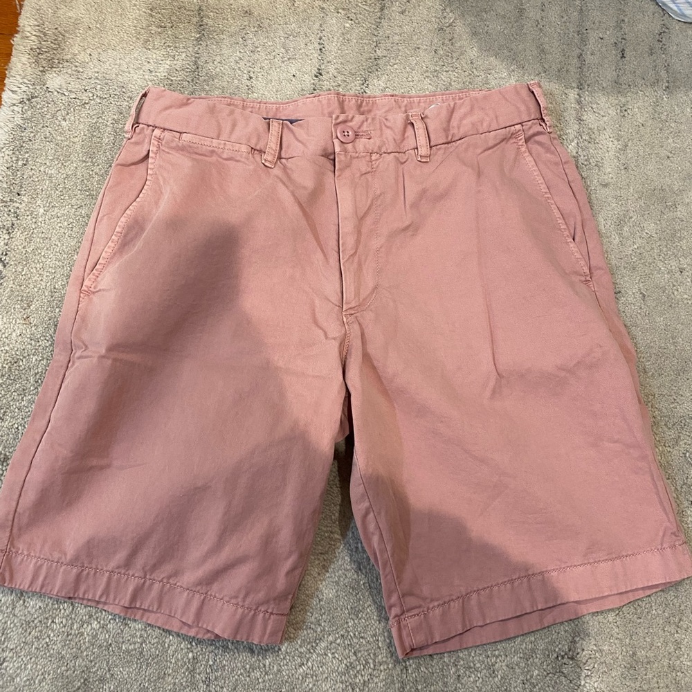 Uniqlo mens dusty rose men’s shorts